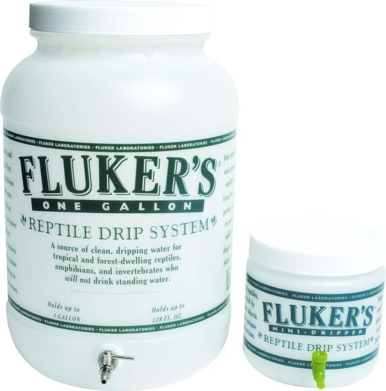 Fluker&#39;s Reptile Drip System White, 1ea/12 oz, Mini