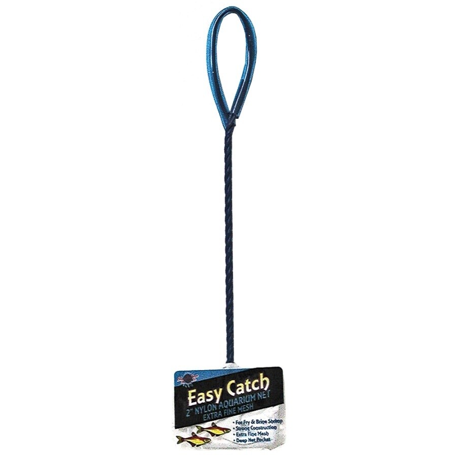 Blue Ribbon Pet Products Easy Catch Net Extra-Fine Mesh, Blue/White, 12ea/2 in