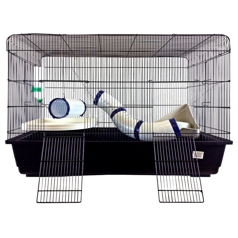 A &amp; E Cages Deluxe Ferret Kit w/Tubes 1ea/39In X 21 in