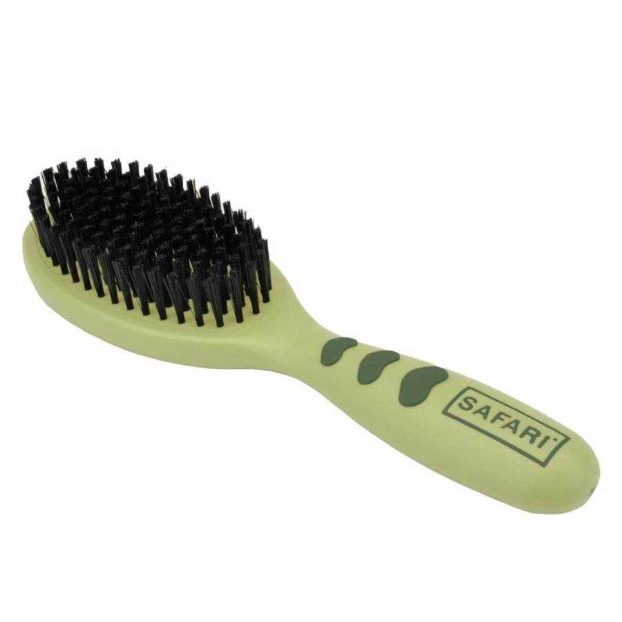 Safari Bristle Dog Brush Green, 1ea/LG