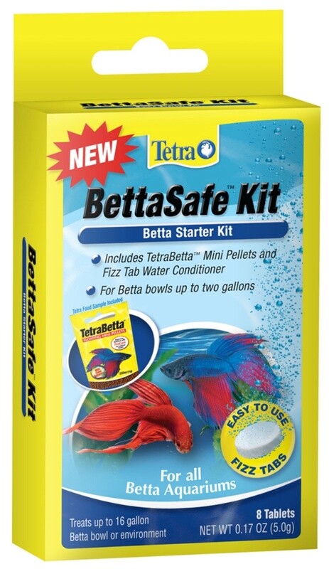 Tetra BettaSafe Starter Kit 1ea/0.17 oz, 8 ct