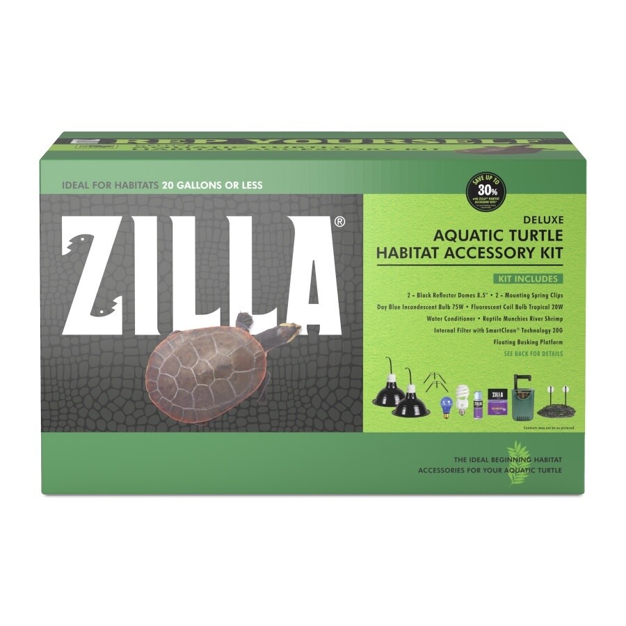 Zilla Aquatic Turtle Accessory Kit