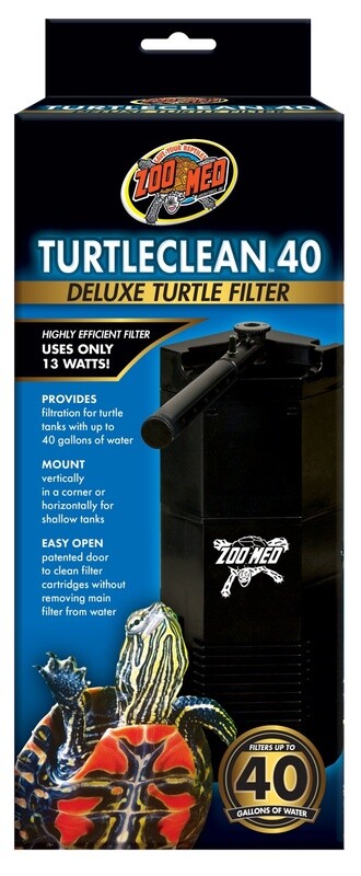 Zoo Med TurtleClean 40 Deluxe Filter Cartridge 1ea/40 gal