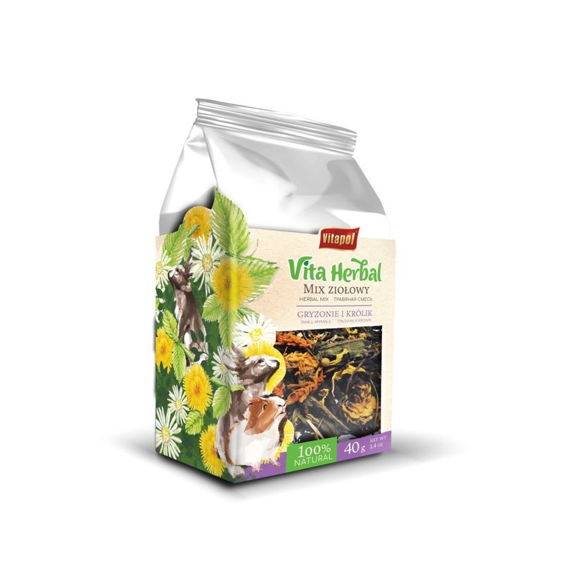 A &amp; E Cages Vitapol Vita Herbal Herbal Mix 1ea/40 g