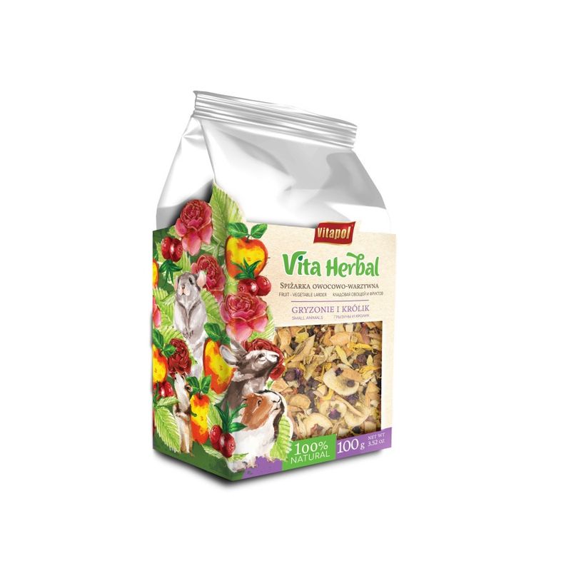 A &amp; E Cages Vita Herbal Fruit &amp; Vegetable Mix 1ea/100 g