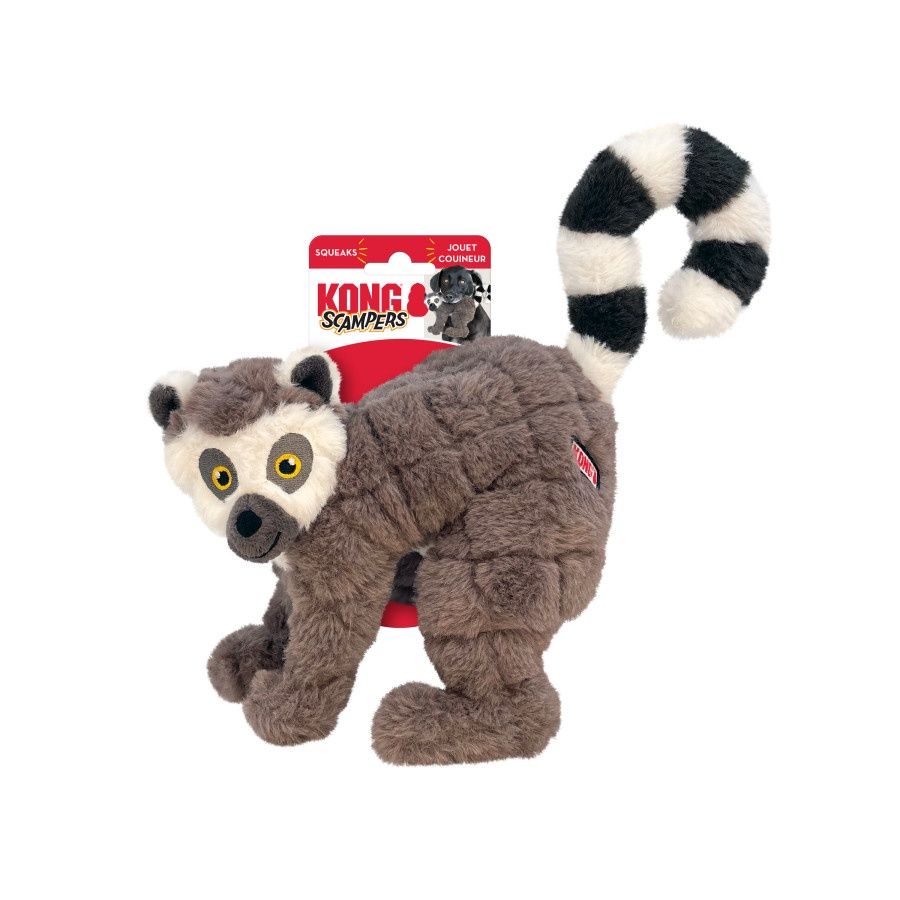 KONG Scampers Dog Toy Lemur, 1ea/MD