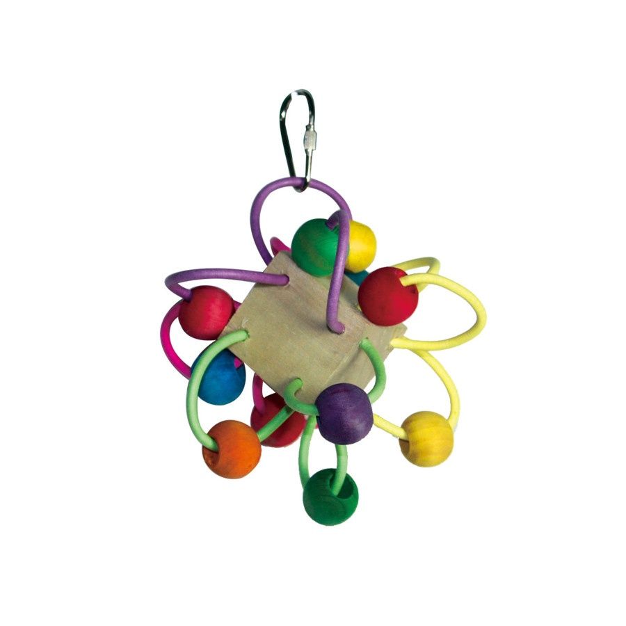 A &amp; E Cages Happy Beaks Tweeting Tally Cruncher Bird Toy 1ea