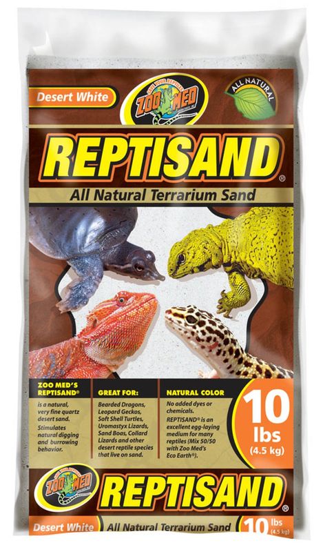 Zoo Med ReptiSand Desert White, 3ea/10 lb
