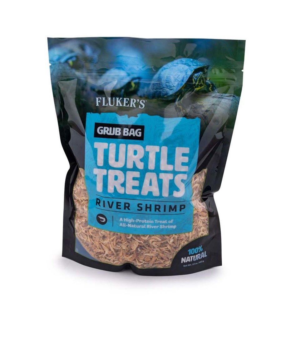 Fluker&#39;s Grub Bag Turtle Treat River Shrimp Dry Food 1ea/12 oz