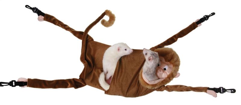 Marshall Pet Products Ferrets Hangin&#39; Monkey Hammock
