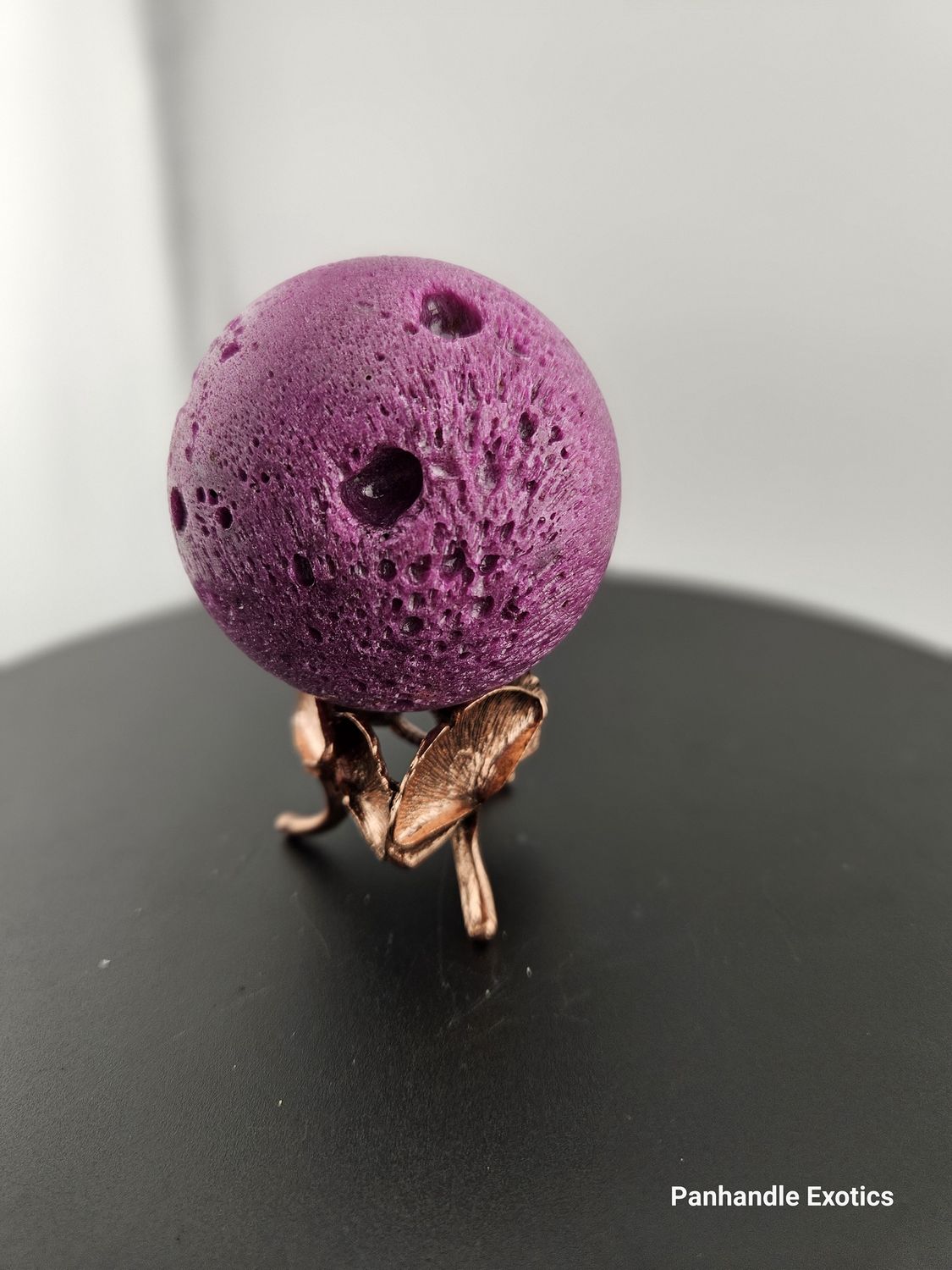 African Honeycomb Ruby, sphere