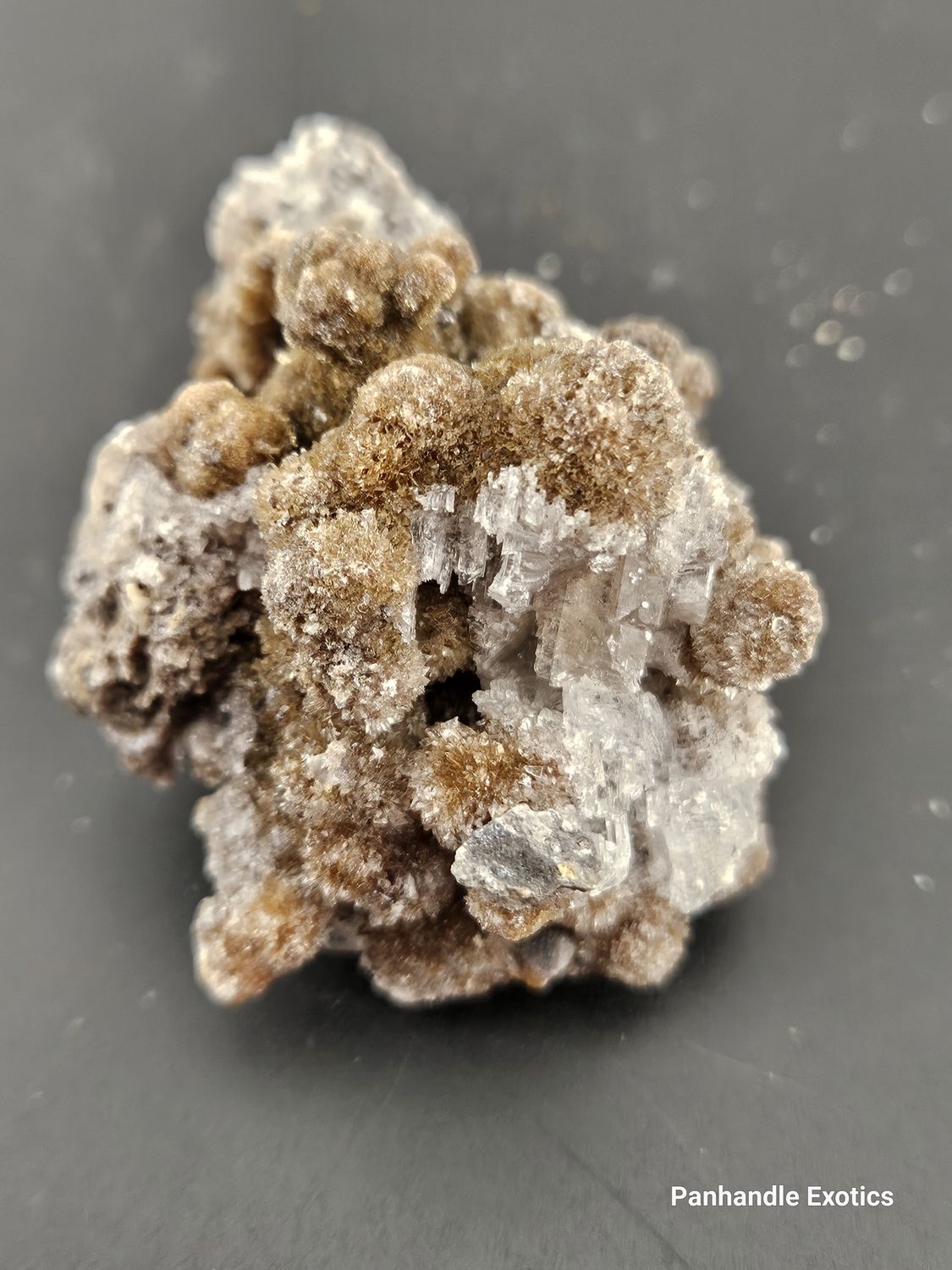 Selenite Cluster w/Quartz