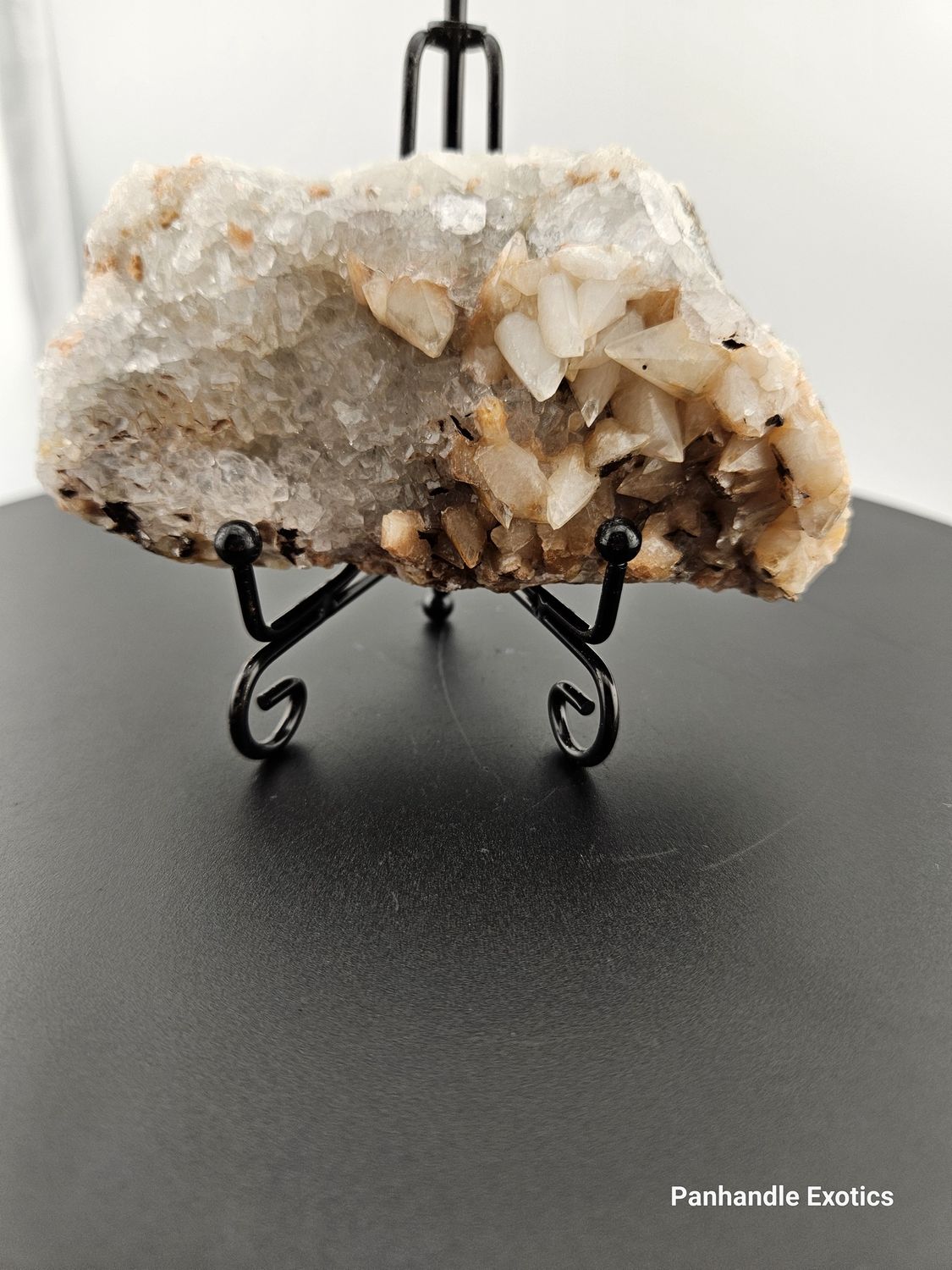 Dogtooth Calcite &amp; Quartz