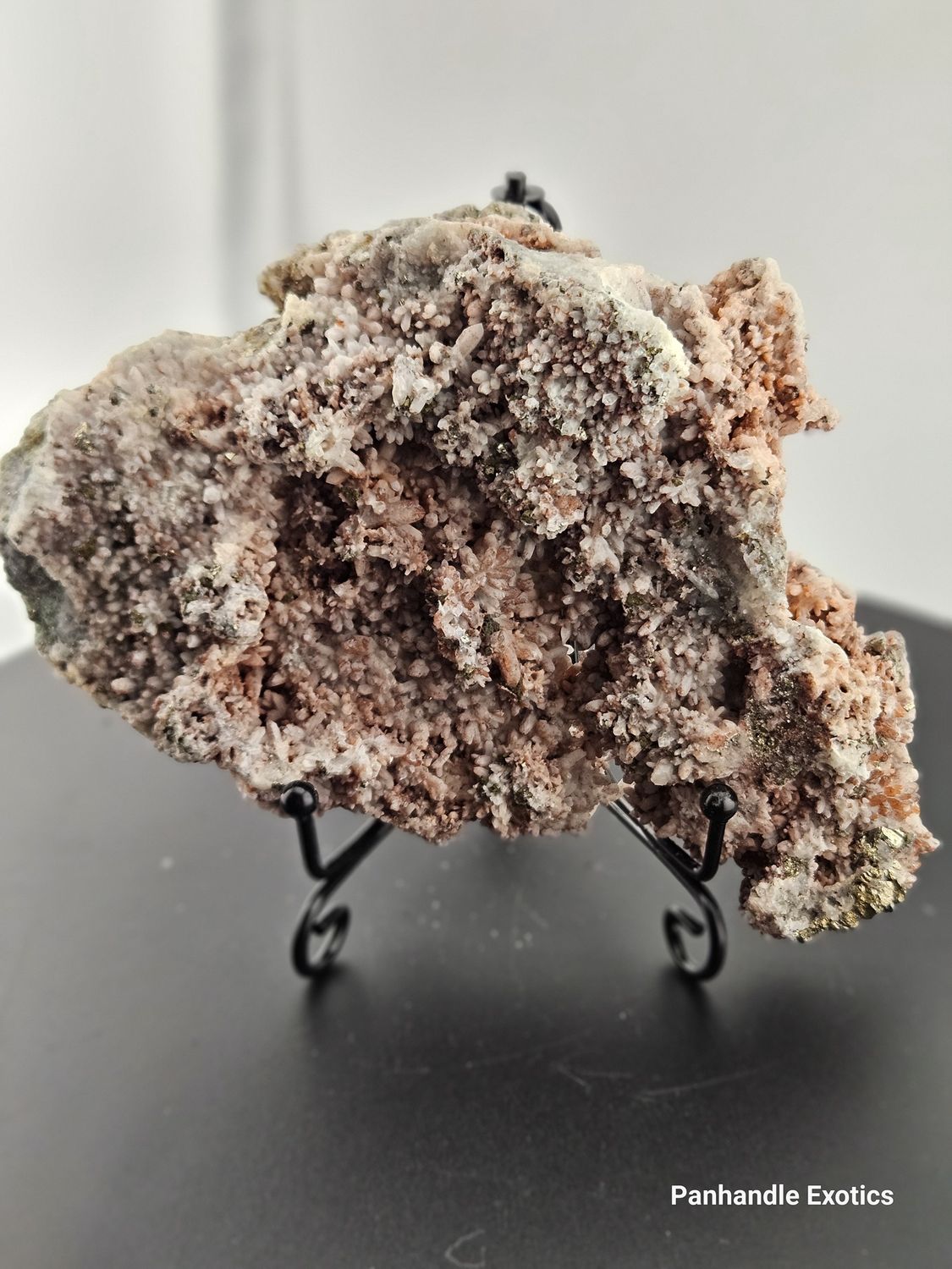 Selenite w/mineral deposits