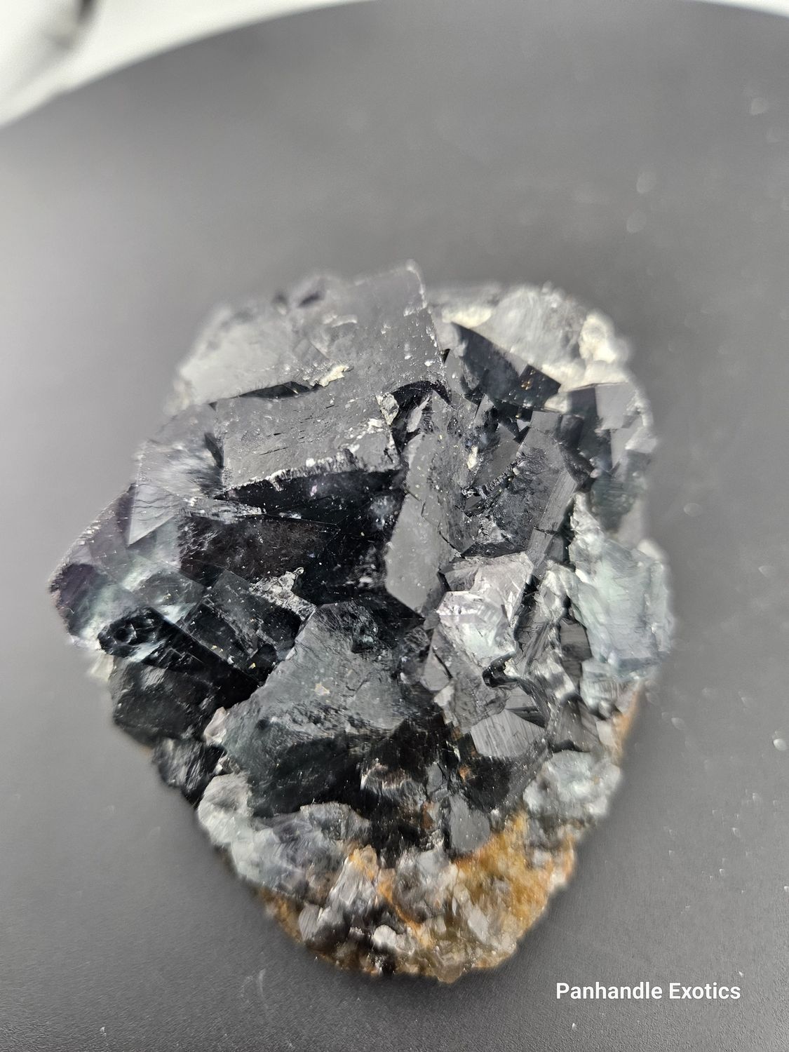 Aqua Marine Fluorite w/Quartz