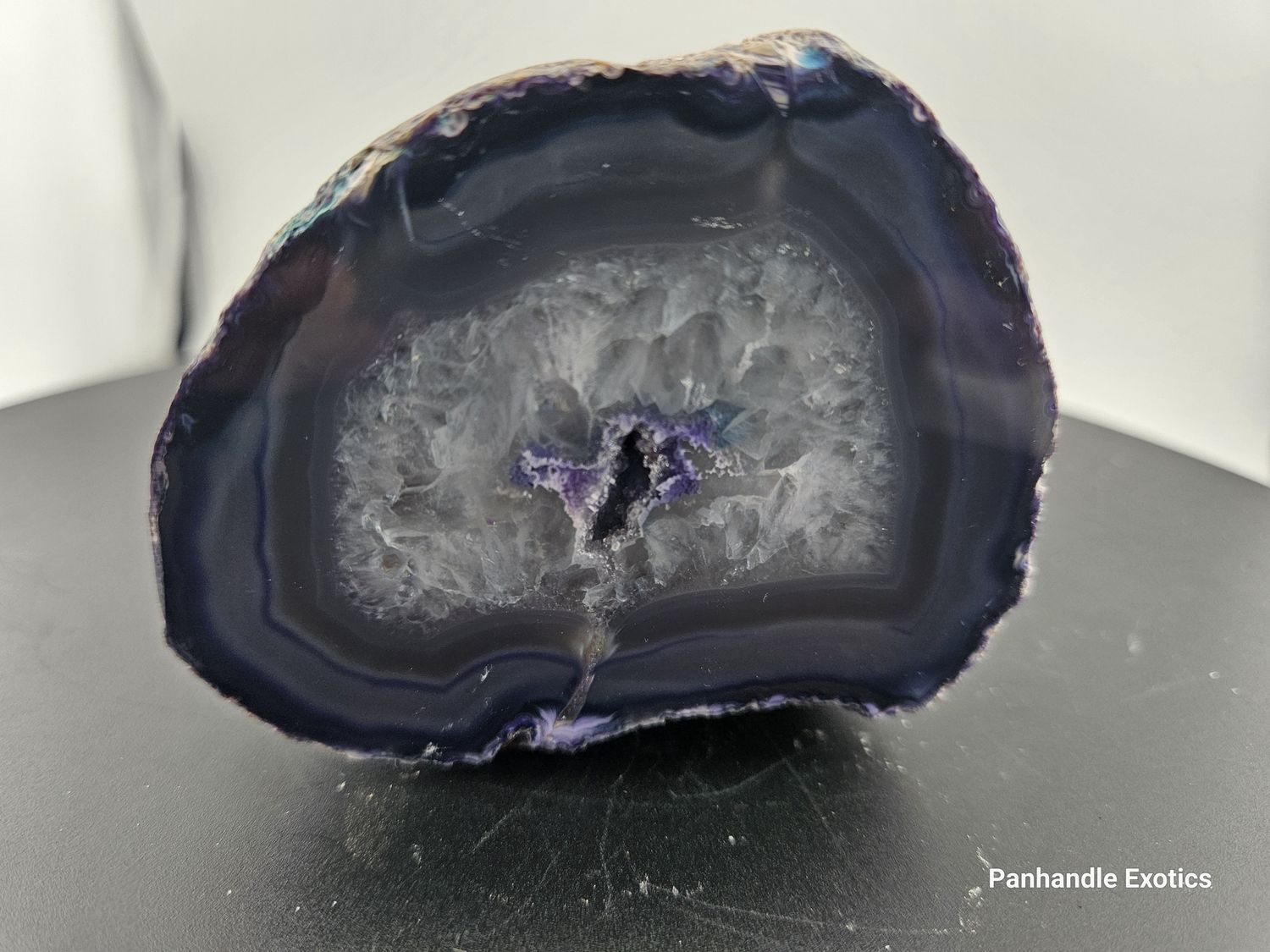 Geode, blue