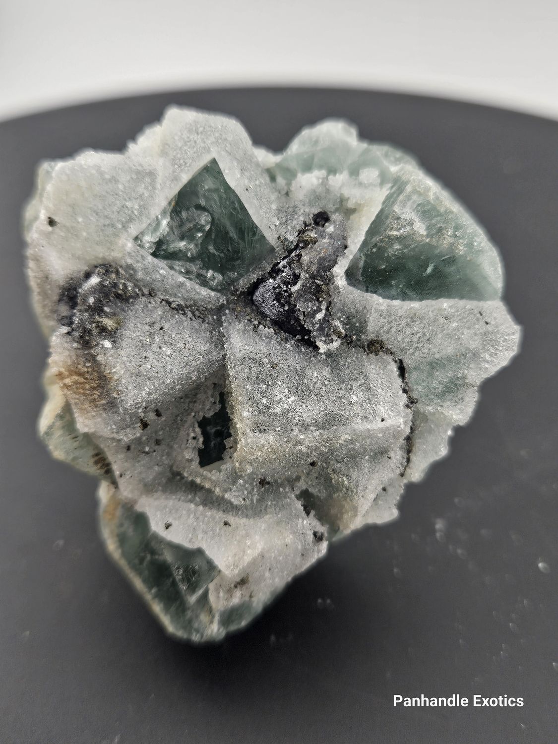 Druzy Aqua Fluorite