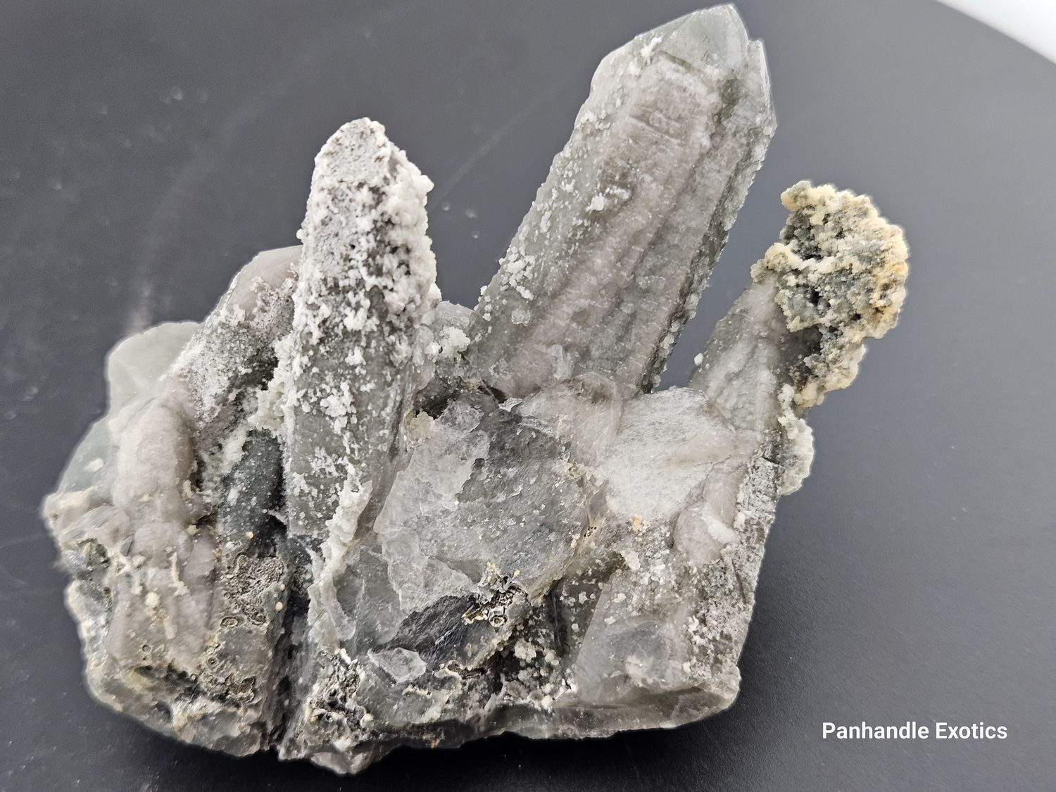 Candle Quartz Cluster