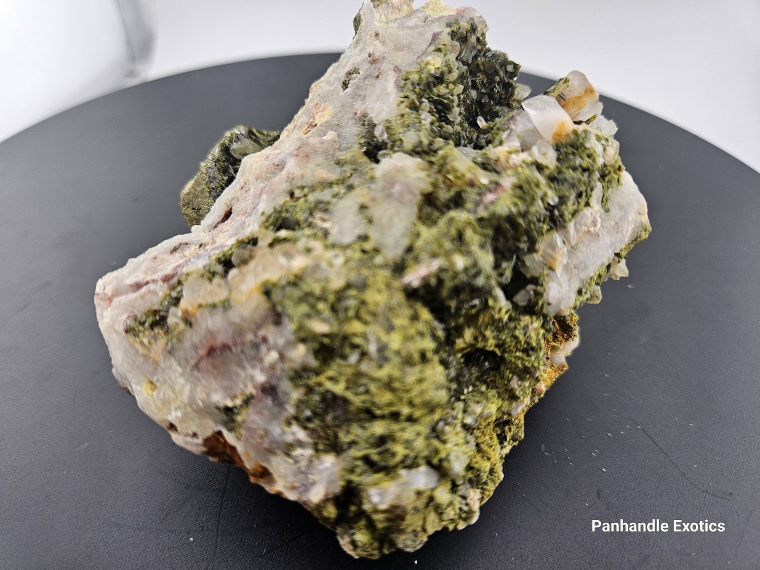 Epidote w/Quartz #4