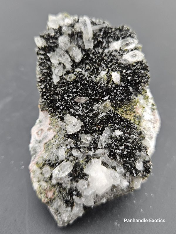 Epidote w/Clear Quartz