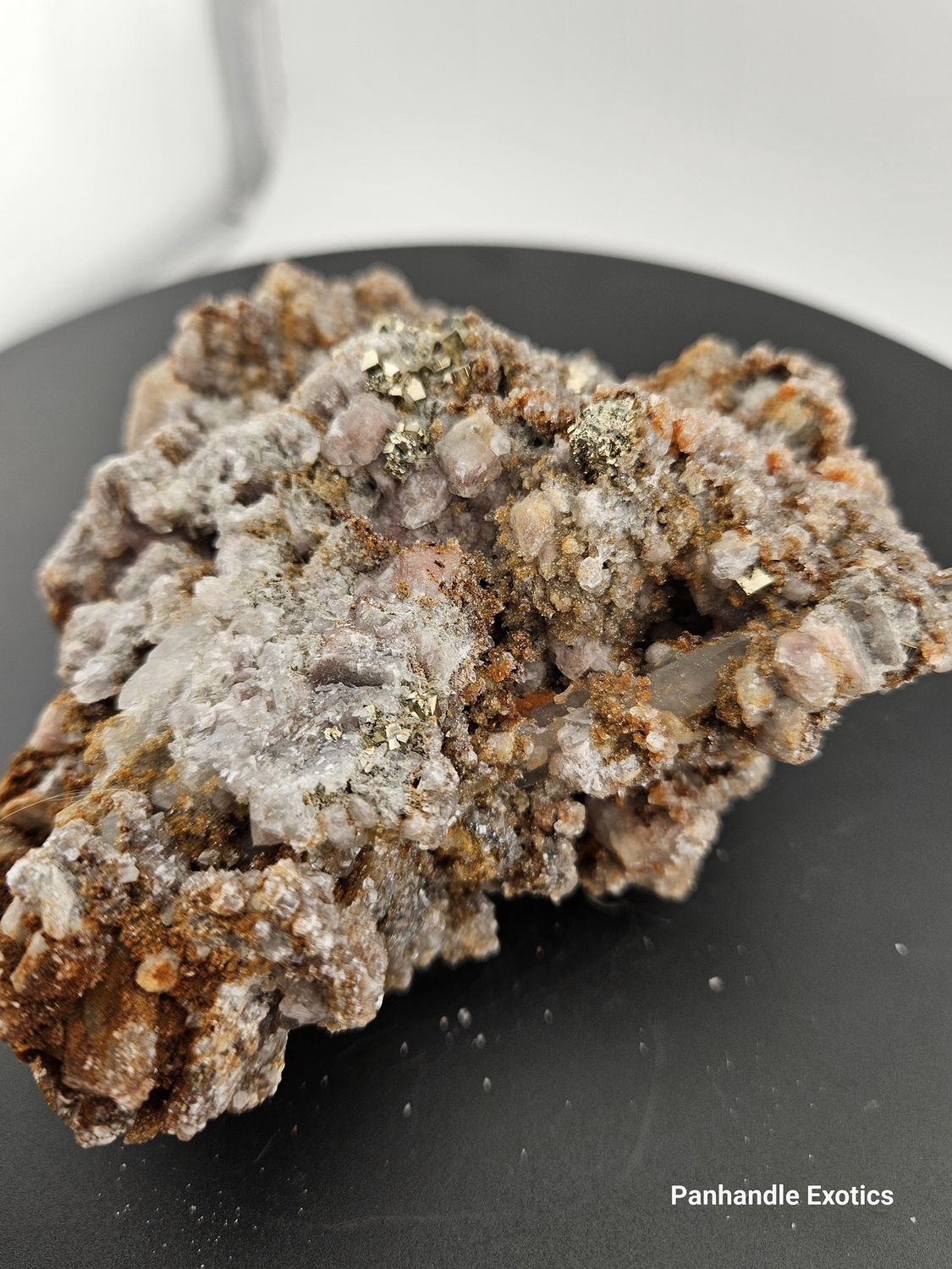 Sugar Quartz w/Pyrite
