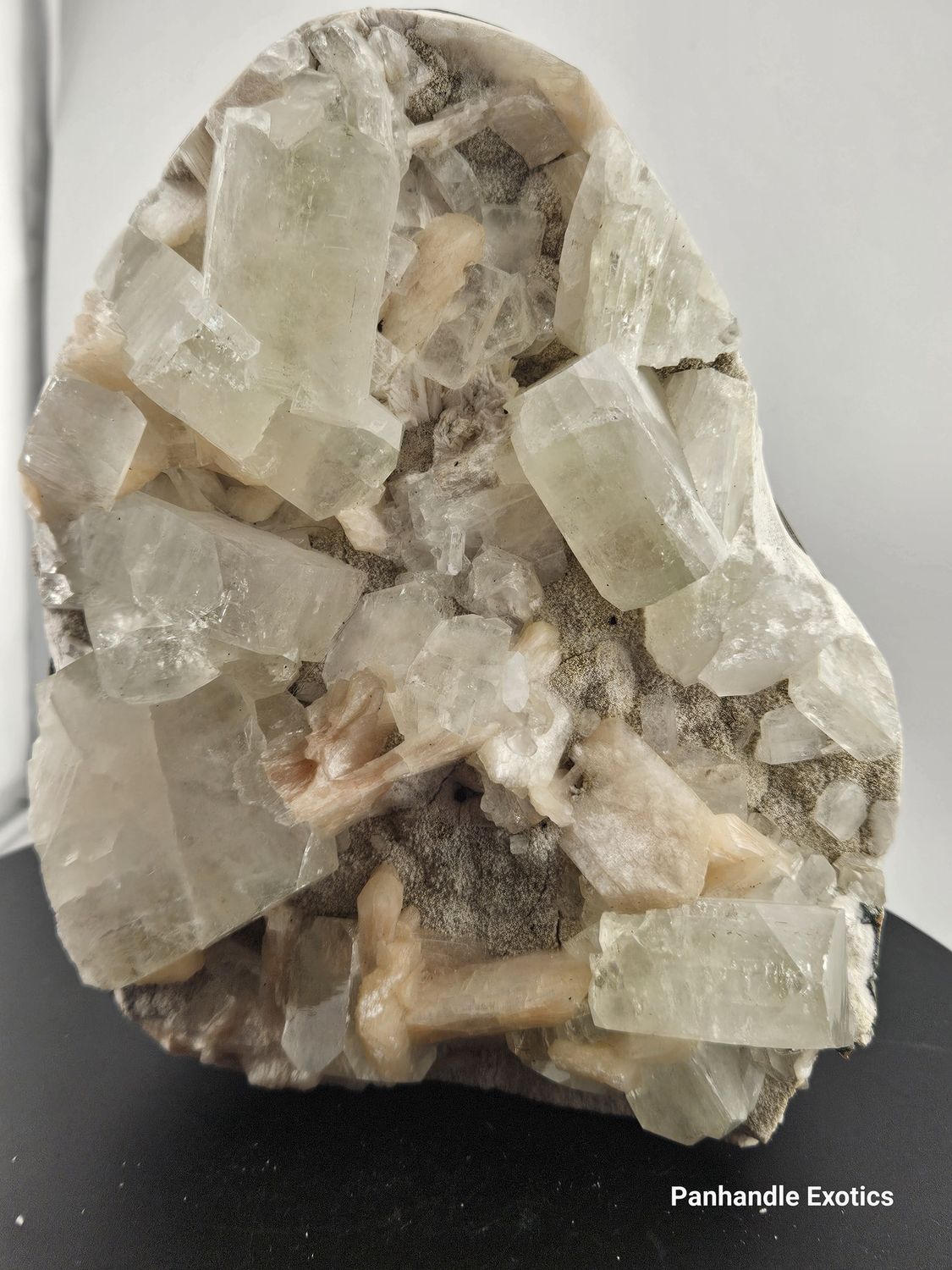 Apophyllite w/Stilbite Crystal