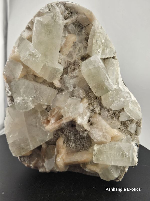 Apophyllite w/Stilbite Crystal