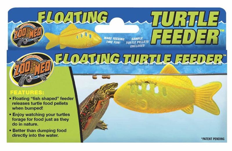 Zoo Med Floating Turtle Feeder Translucent Orange, 1ea