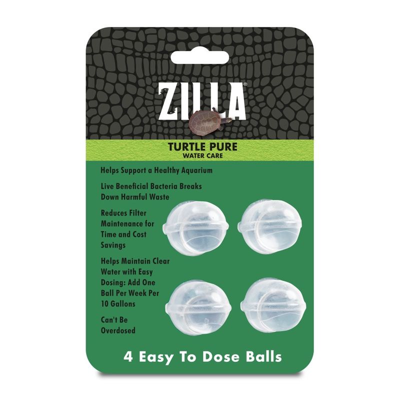 Zilla Turtle PURE 1ea/4-pk