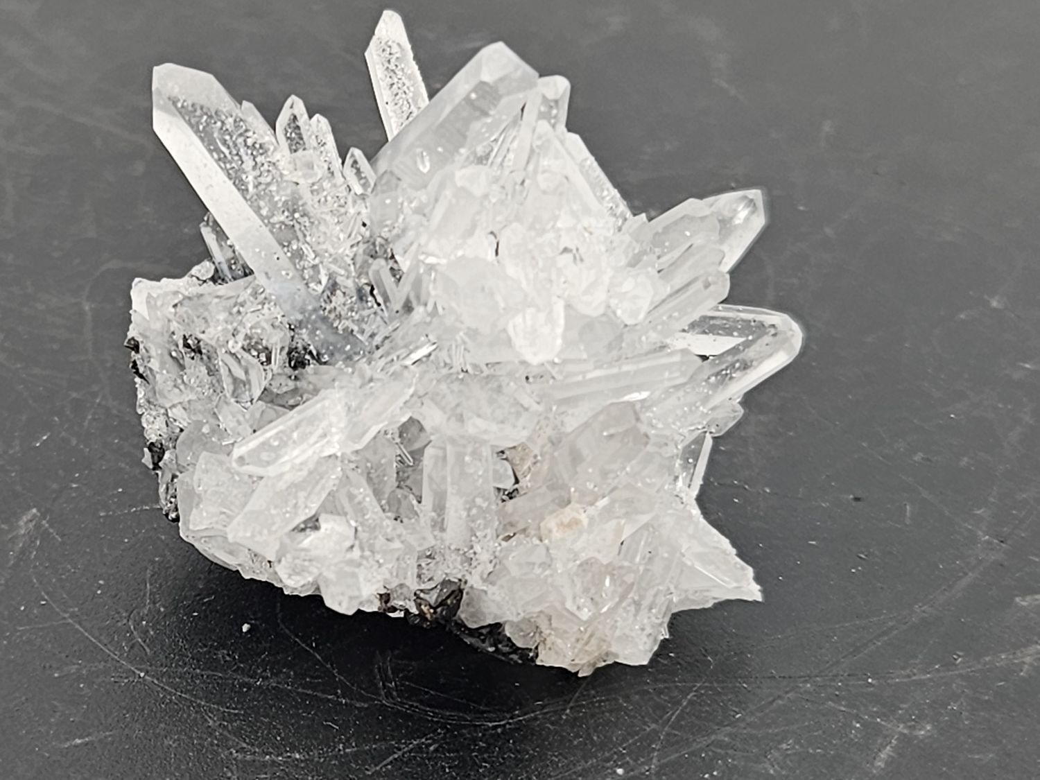 Sphalerite w/Quartz cluster