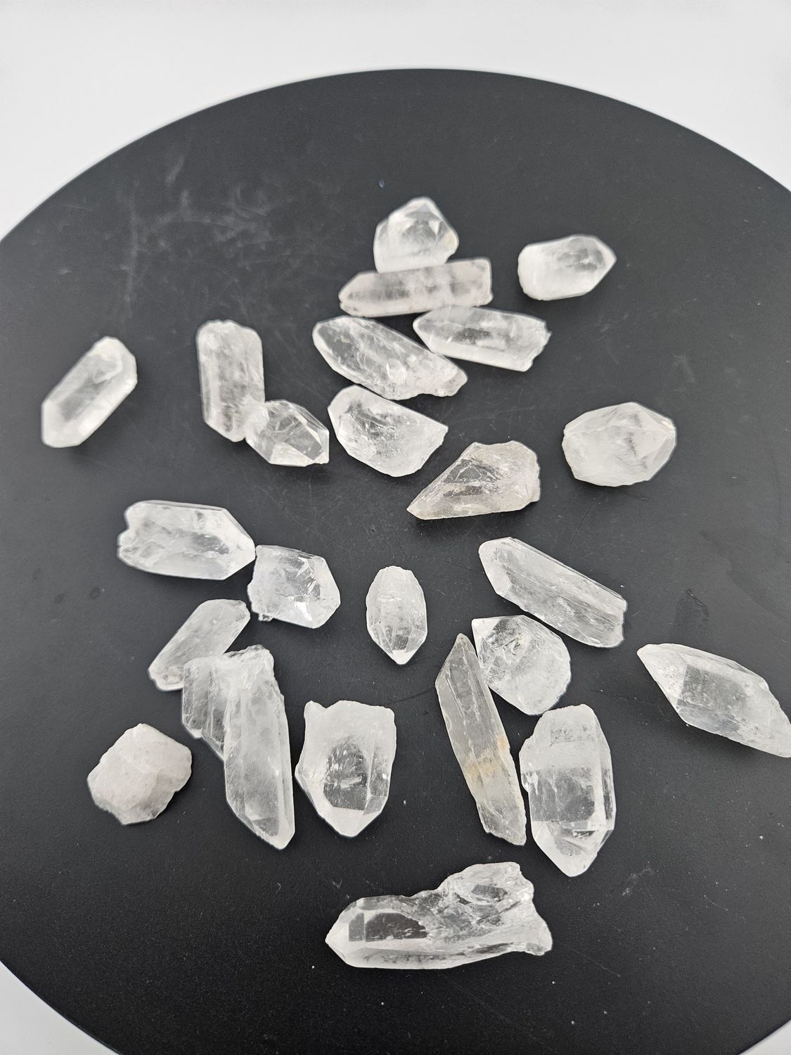 Clear Quartz, assorted points