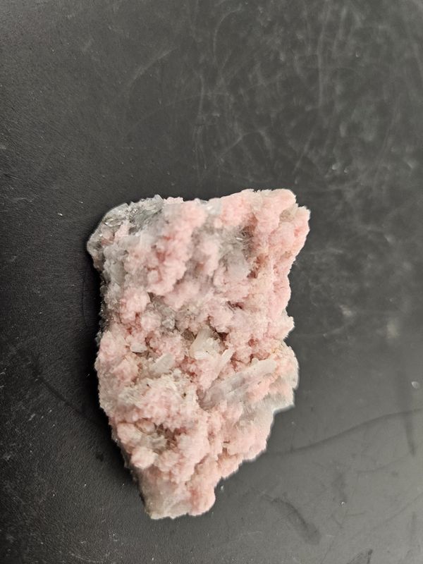 Rhodochrosite w/Quartz #5