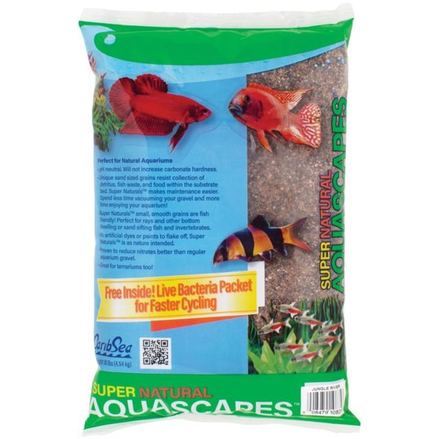 CaribSea Super Natural Aquascapes Sand Jungle River, 4ea/10 lb