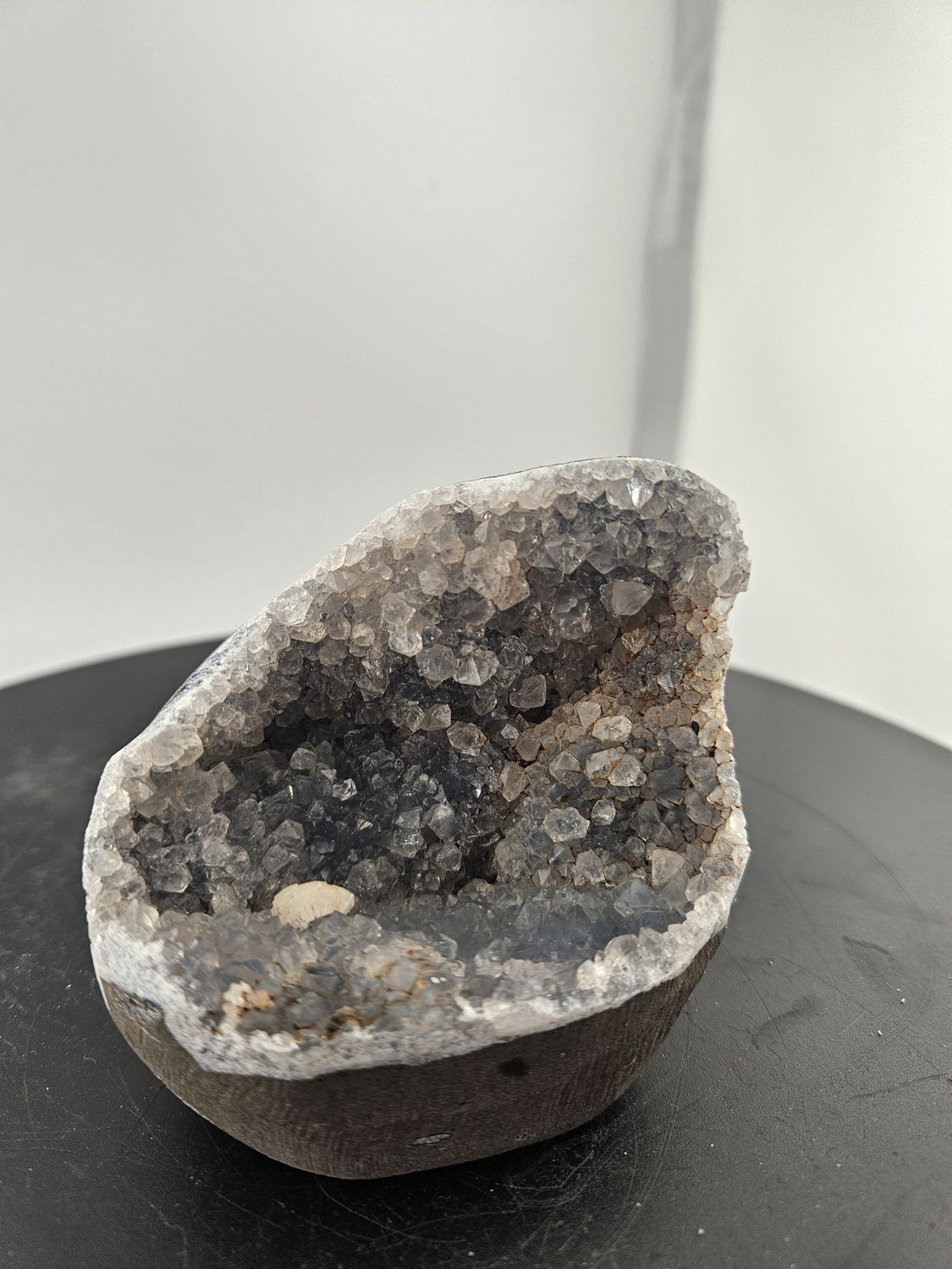 EpiStilbite Quartz Geode from India