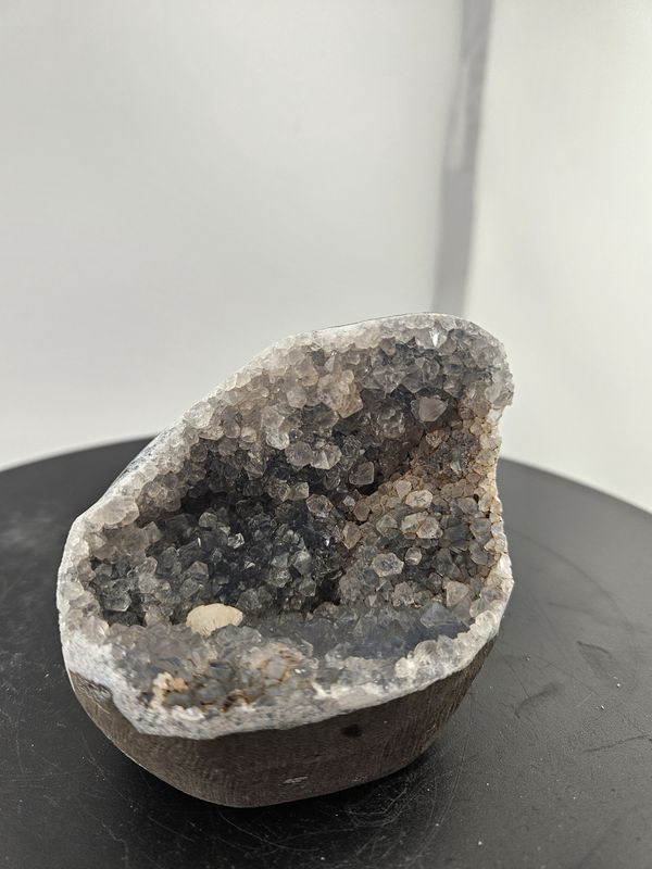 EpiStilbite Quartz Geode from India