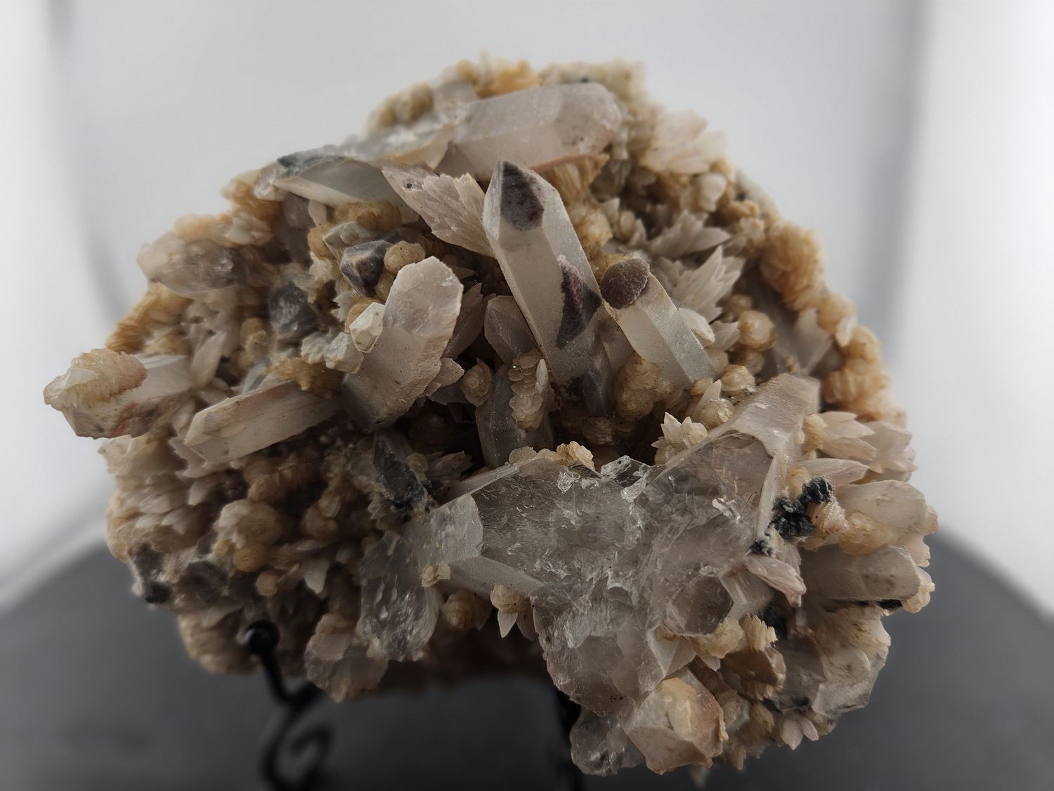 Garden Quartz w/Calcite