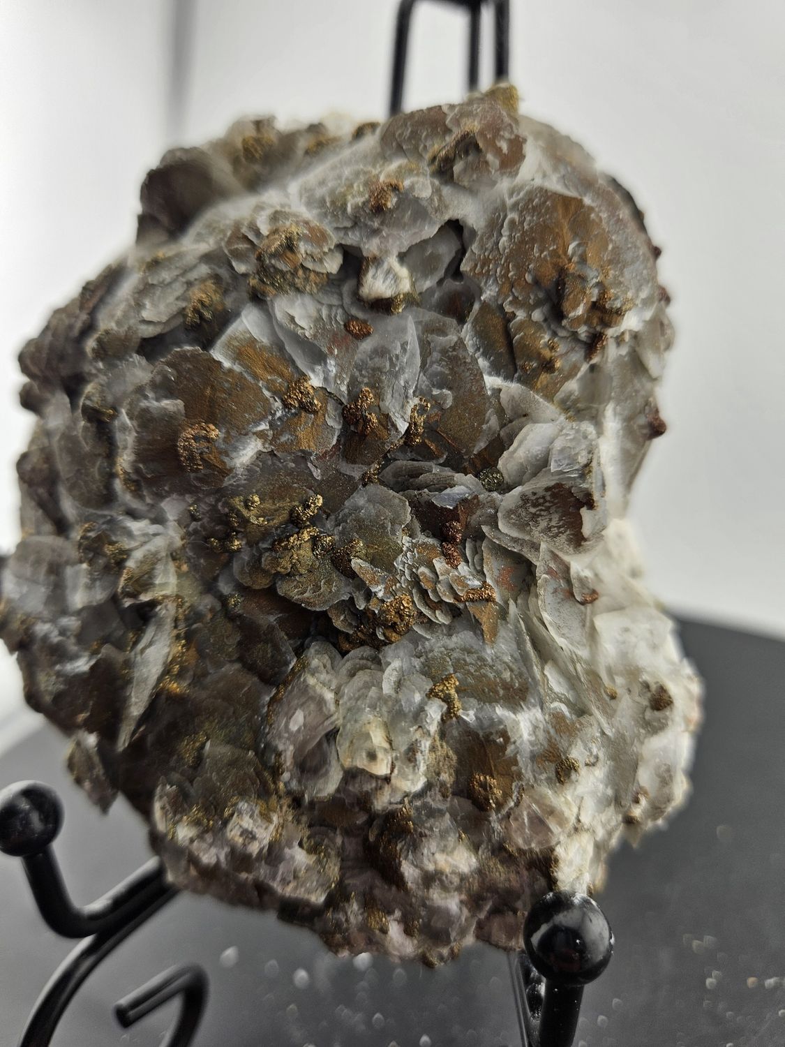 Calcite w/Pyrite