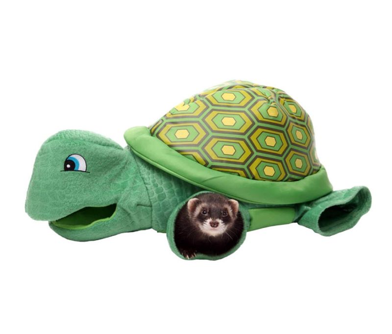 Marshall Pet Products Ferret Turtle Tunnel Toy Green, 1ea/One Size