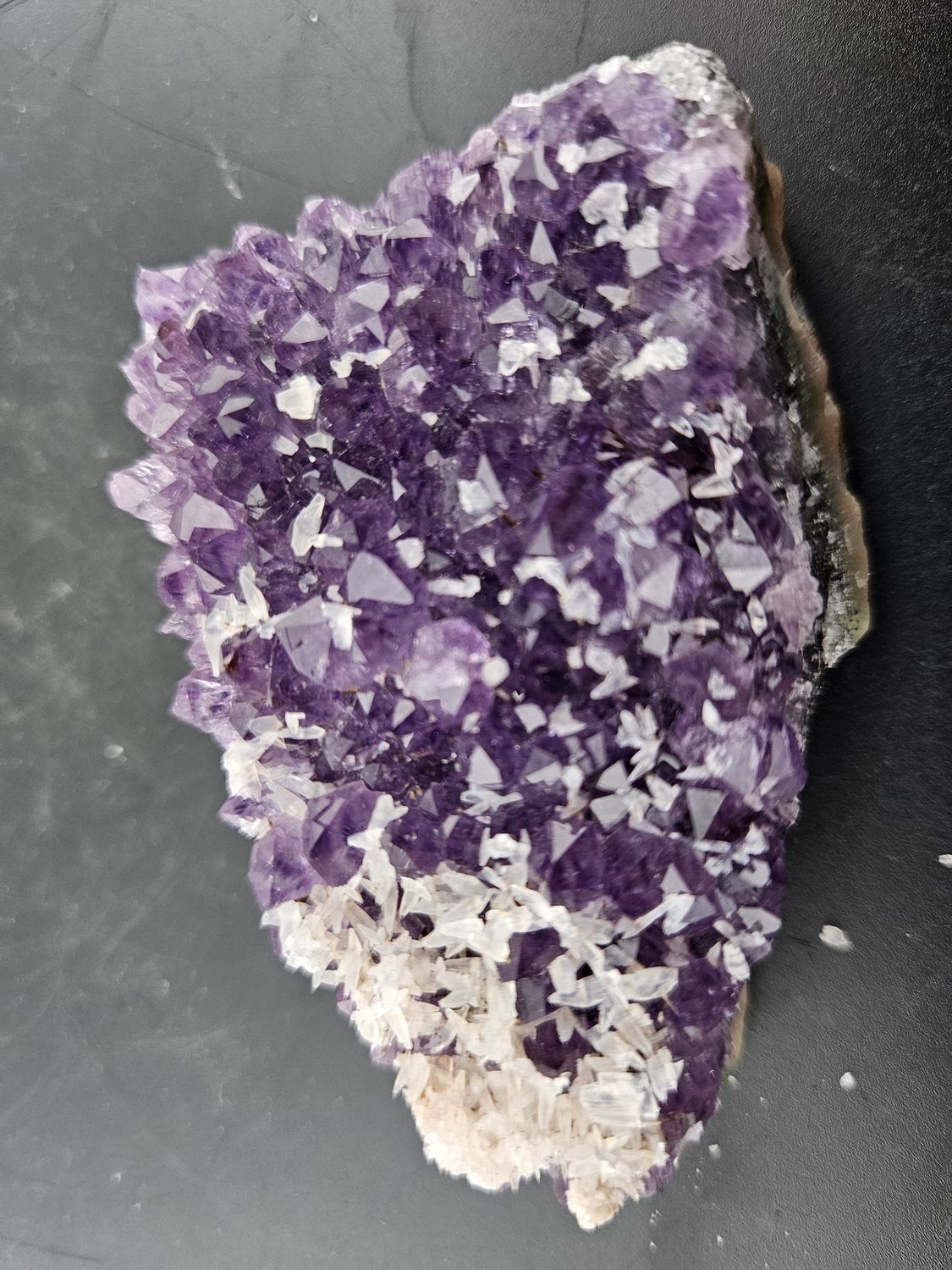 Amethyst w/Calcite