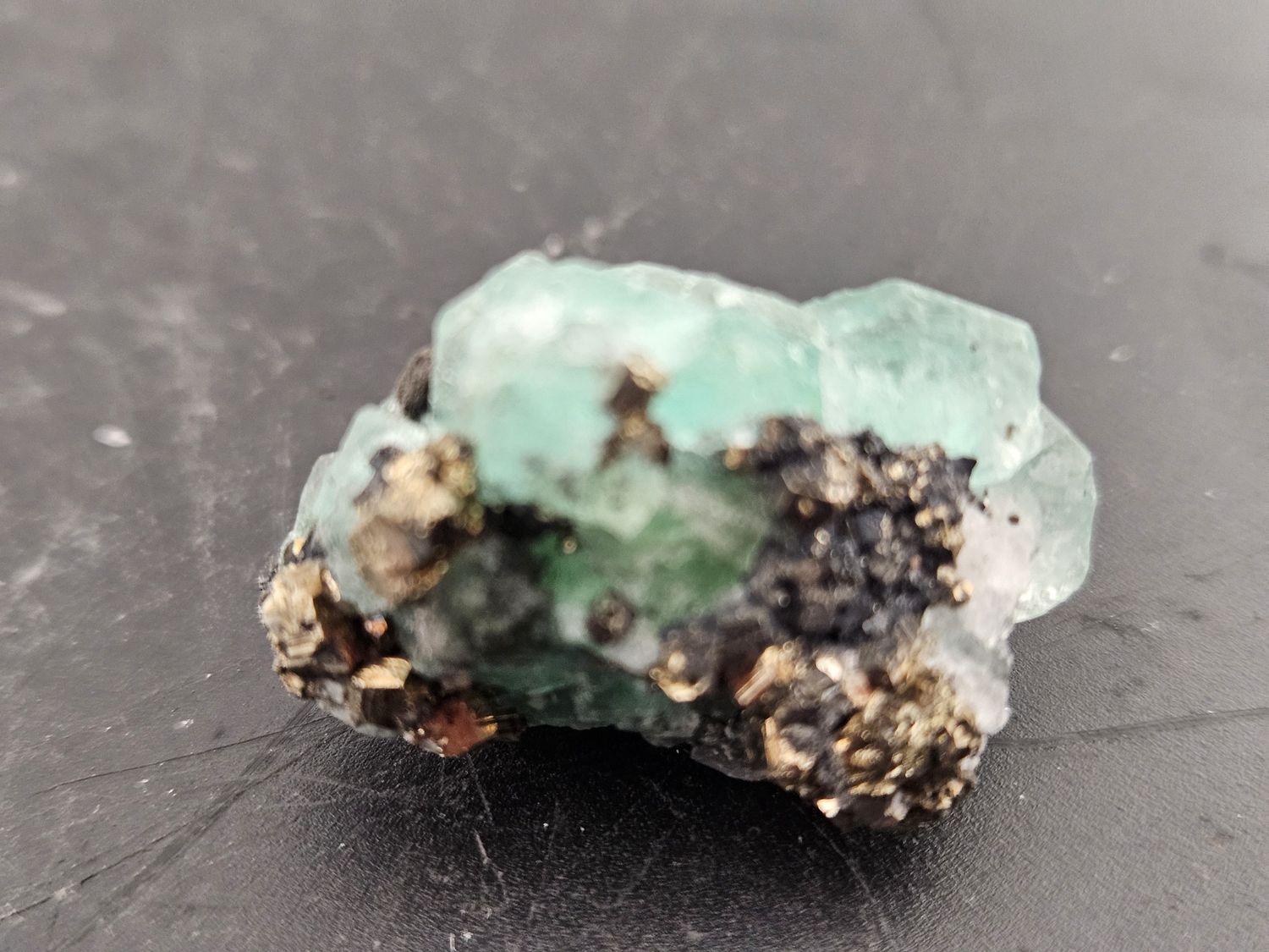 Fluorite w/Pyrite