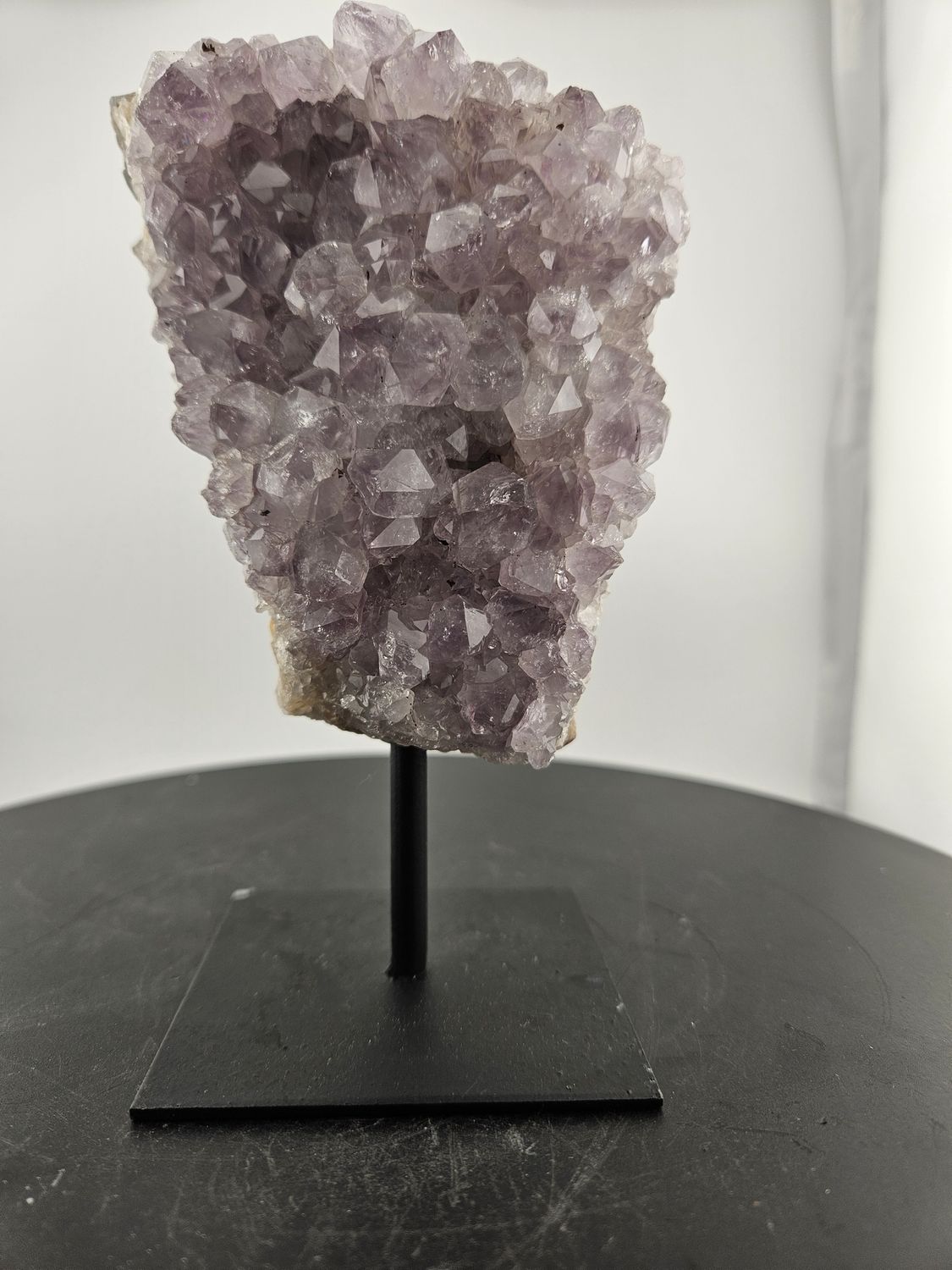 Purple Amethyst on stand