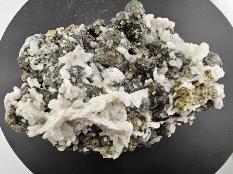 Epidote w/Calcite.  Giant!