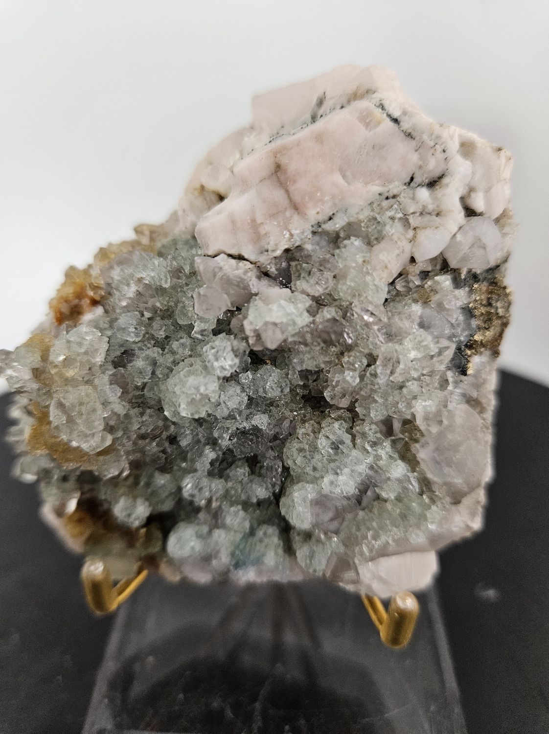 Prehnite w/Pyrite