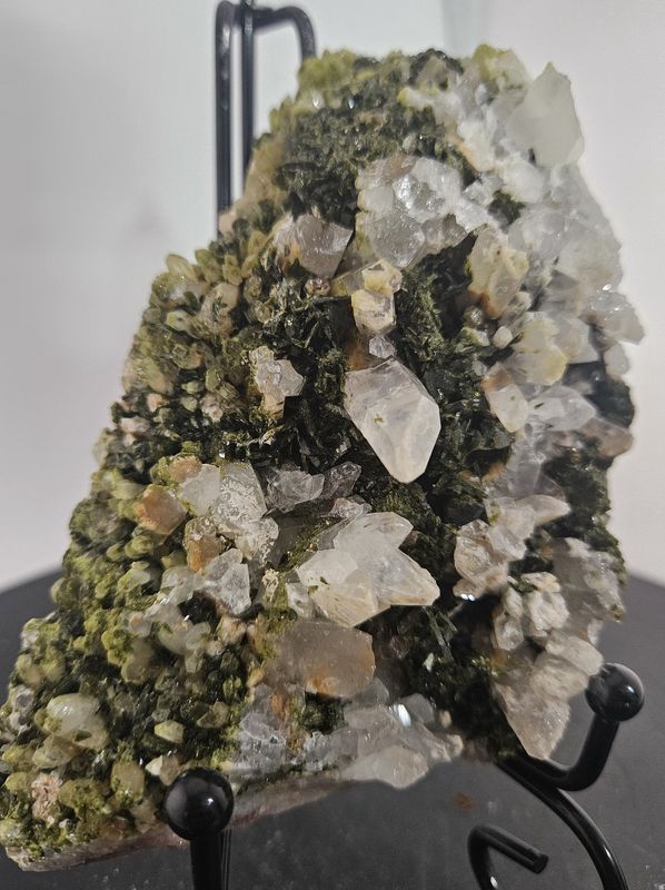 Epidote w/Quartz.  Very nice!