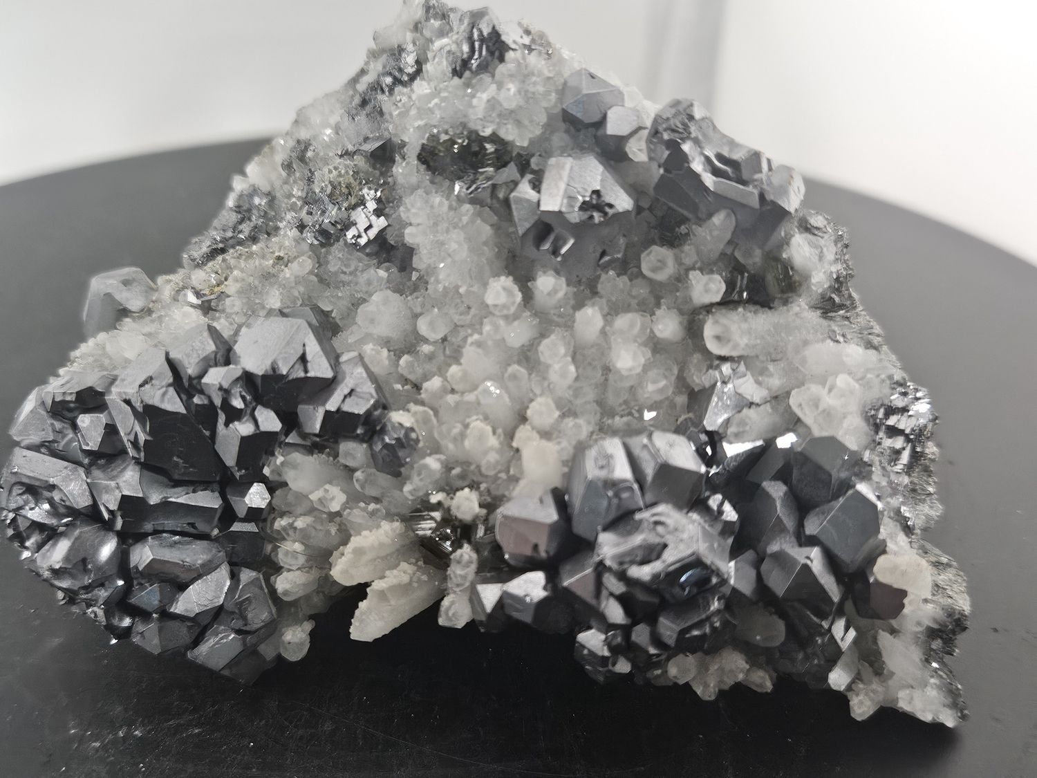 Galena w/Quartz.  Beautiful piece!