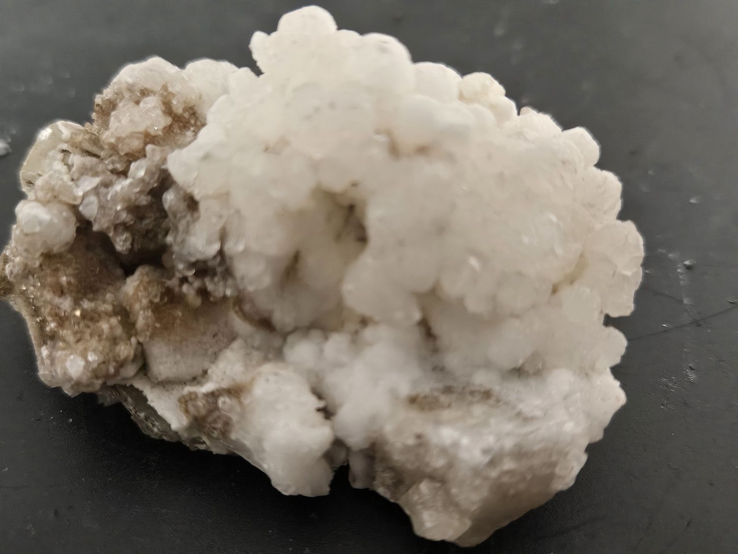 White Aragonite Cluster