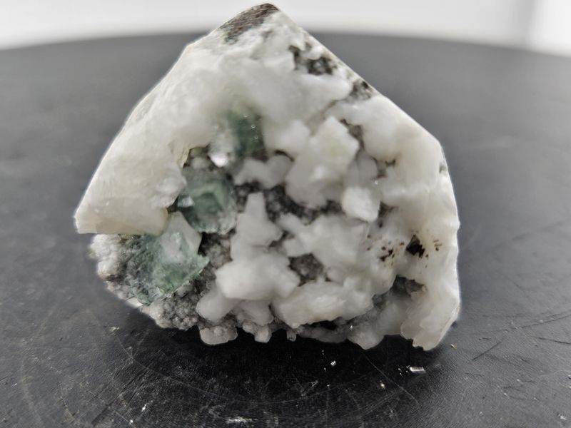 Green Apophyllite w/Stilbite