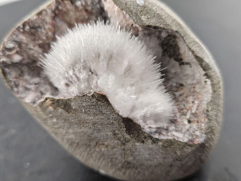 Scolecite Flower Geode #1