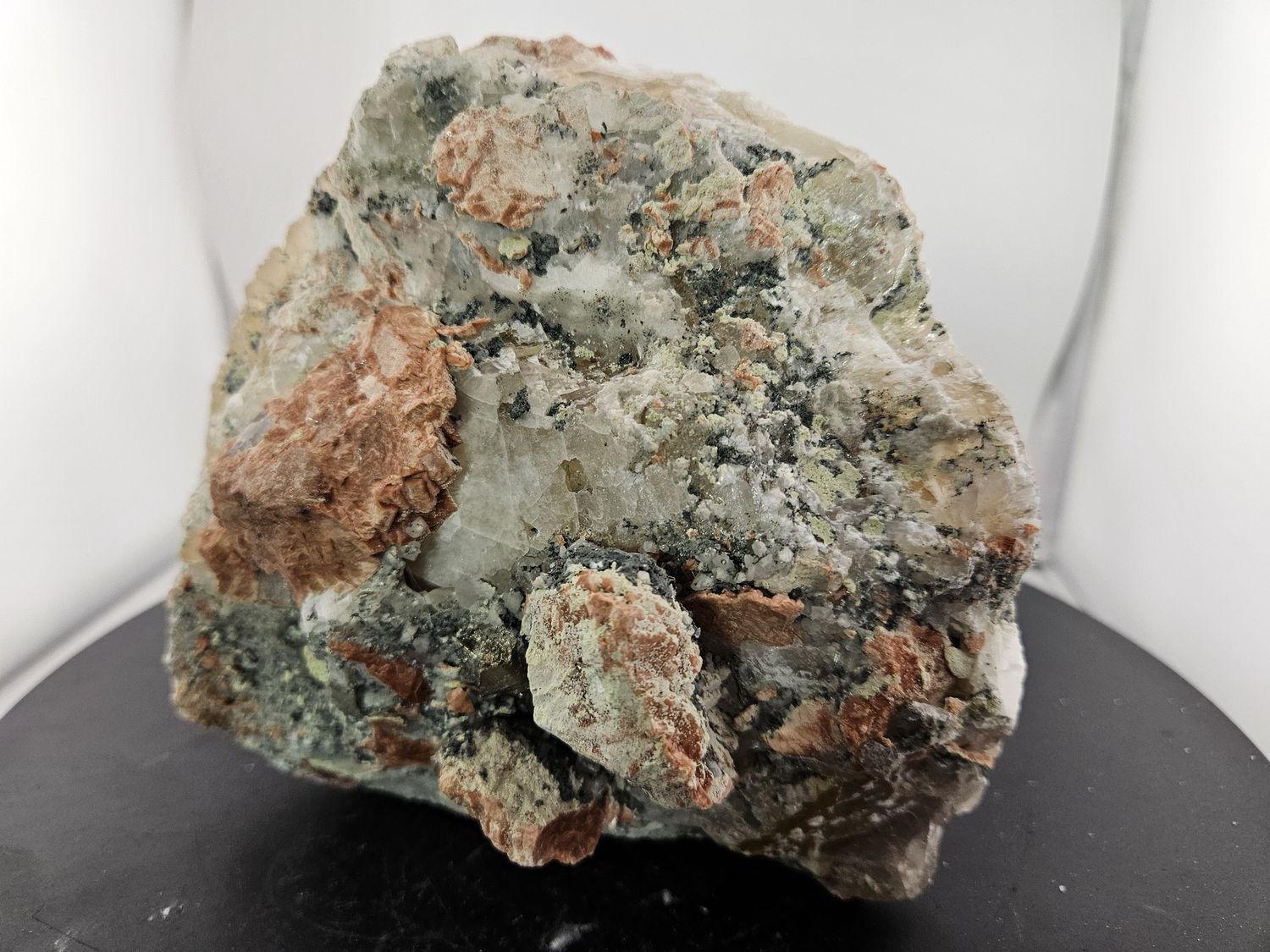 Sandwich Calcite w/other minerals.  Great piece!