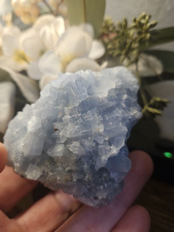 Blue  Celestite Crystal